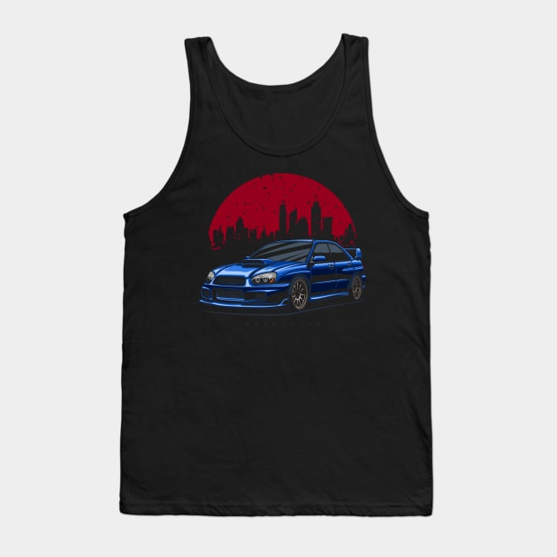 Subie in the city Tank Top by Markaryan